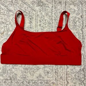Parade Scoop Bralette- Red